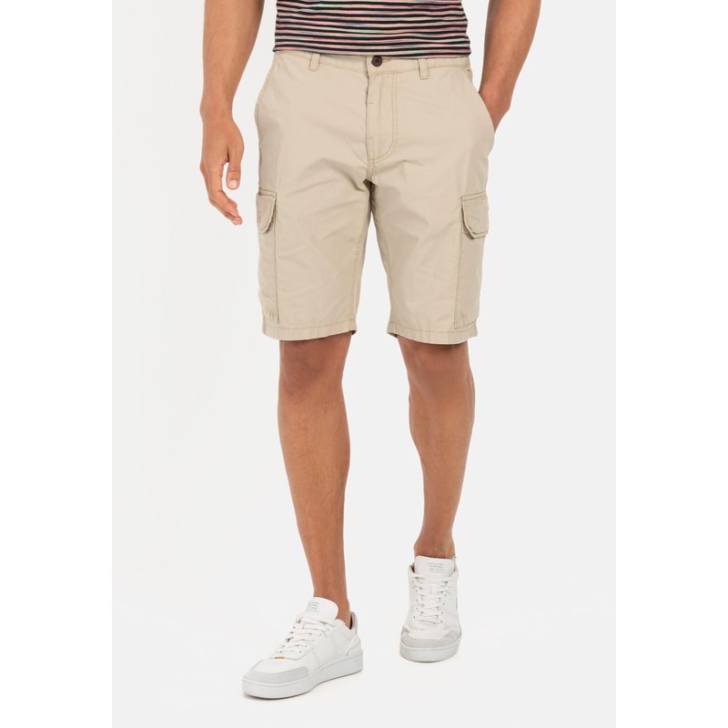 camel active Men's Cargo Shorts Regular Fit, beige