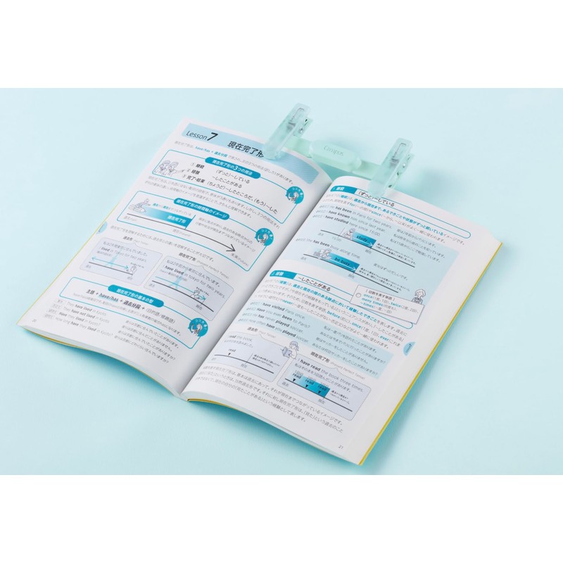 Campus Kokuyo Book Clip, Portable Like a Pen, Pen Type,