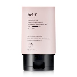 Belief UV Protector Tone-Up Sunscreen 50ml / 빌리프 유브이 프로텍터 톤업 선스크린 50ml