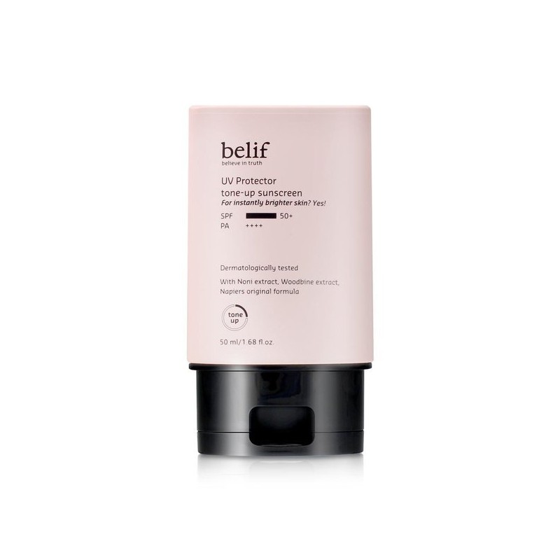 Belief UV Protector Tone-Up Sunscreen 50ml / 빌리프 유브이 프로텍터