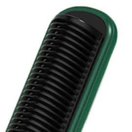 Cepillo Alisador de Cabello Cepillo Alisador Portátil Temperatura Ajustable Cepillo Alisador de Cabello Calentamiento Rápido Anti-escaldado para Salón y Hogar Tiempo de Peinado