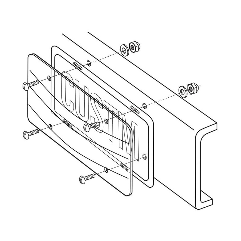 Custom Accessories 92615 Custom Covers Clear Unbreakable Shield