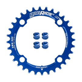 RocRide Narrow Wide Chainring 104 BCD for 9/10/11 Speed with 4 Bolts