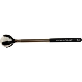 Compact Stainless Steel Telescopic Golf Ball Retriever and Grabber with Magnet in Handle -Picker for Quick, Easy Pickups Golf Ball Pick Up & Retrieval