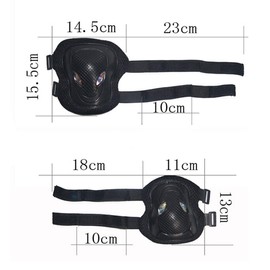 Bamboopack Adult Knee Pads Elbow Pads Wrist Guards Protector 6 in 1 Protective Gear Set for Scooter Skateboarding Cycling Skateboard Riding Roller Ice Roller and other Outdoor Extreme Sports