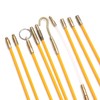 Electric Wire Pulling Kit 13" Fiberglass Cable Rods with 5