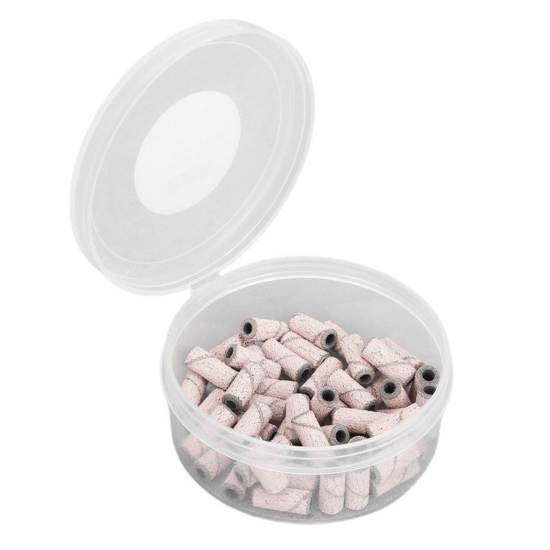 Nail Art Sanding Caps Dead Skin Removal Manicure Polishing Grinding
