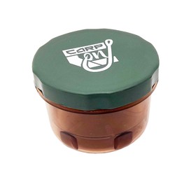 Carp On - Fishing Glug Pot Tub For Coating & Enhancing Flavour of Your Hook Baits Boilies & Dips (Small - 9cm Dia x 5cm Deep) [36-4692]