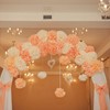 sourcing map 10pcs Tissue Paper Pom Poms 10 Inch Tissue