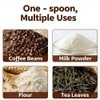 Coffee Spoon Stainless Steel Measuring Spoon 15ml + 30ml Double