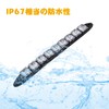 X-STYLE 9-LED Daylight, White, 12V Car LED Tape, Daytime Running