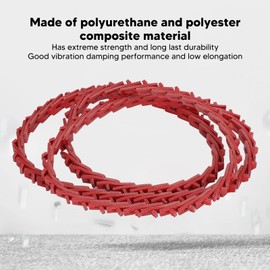 Tyenaza 5FT Power Twist V Belt, 1/2 Inch x 5 Foot an Adjustable Link V Belt, Perfect for Lathes, Table Saws and Other Woodworking Tools