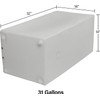 Ameri-Kart 29 Gallon RV Fresh Water Tank, Potable Water Storage