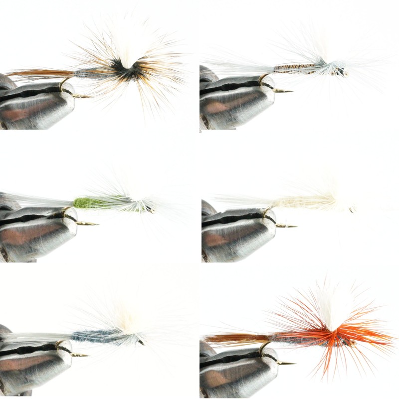 GoFly Visible Parachute Fly #12, #14, Set of 12