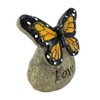 Gerson Spring Butterfly Messages on Stone Decorative Figurines - Set