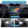 Fortdows For 2015-2020 Jeep Renegade Apple Carplay Radio Android 12