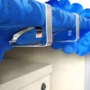 generic Clip Antideslizante Mantel Acero Inoxidable Hogar 4 Piezas