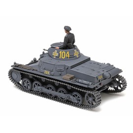 TAMIYA 35388 1:35 German PzKpfw. I AUSF. B (1) - Model Building, Plastic Kit, Hobby, Crafts, Tank Kit, Military Kit, Tank 1:35, Stand Model Building