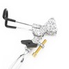 Stainless Steel Fishing Rod Holder 360° Rotatable Adjustable Ground Insert