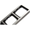 Busch-Jaeger 1724 Frame Cover Frame 4-Way Frame 1724 Stainless Steel