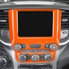 RT-TCZ for RAM Orange Dash Trim AC Control Panel Cover