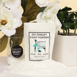 Coco's Chalky Powder Paint Additive, Non-Toxic, 4 Recipe Types, Quart Size, Made in USA (1 Quart)