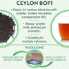 Ceylon BOP1 Premium Black Loose Leaf Tea Broken Orange Pekoe