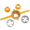 Mesee 6 Pieces Ratchet Pipe Threader Kit, PVC Tap and
