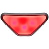 uvex Plug-in LED - Suitable for Uvex urban Planet - Accessories for Men and Women - Includes Clip Attachment - Continuous or Flashing Light - Black-Red - One Size