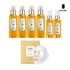 Dalba Mist Serum White Truffle Royal 100ml x4 + 60ml x2 + Lifting Mask Pack 28g x 4 / 달바 미스트 세럼 화이트 트러플 로얄 100ml x4 + 60ml x2 + 리프팅 마스크팩 28g 4매