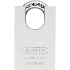 ABUS 83CS-IC/55 Small Format Rekeyable Chrome Plated Brass Padlock