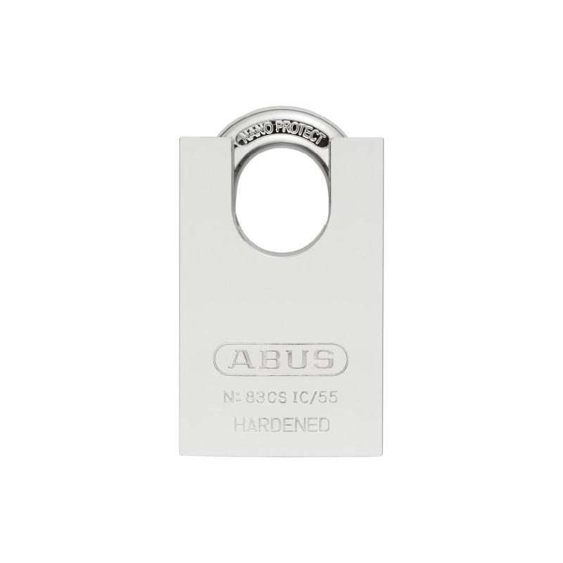 ABUS 83CS-IC/55 Small Format Rekeyable Chrome Plated Brass Padlock