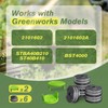 YWTESCH YWTESCH 8 Pack Weed Wacker String Fit for Greenworks