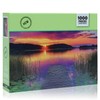 Sunset Lake Puzzle for Adults 1000 Piece Nature Landscape Lakeside