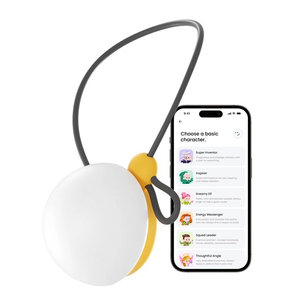 Haivivi BubblePal AI Companion Toy, Interactive Digital Pet For 3