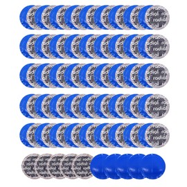 HUAZIZ Tyre Repair Patches, 100 Pieces 42 mm Car Round Natural Rubber Tyre Puncture Repair Cold Patches Tubeless Patches Car Bicycle Tyre Patches Tyre Repair Patches