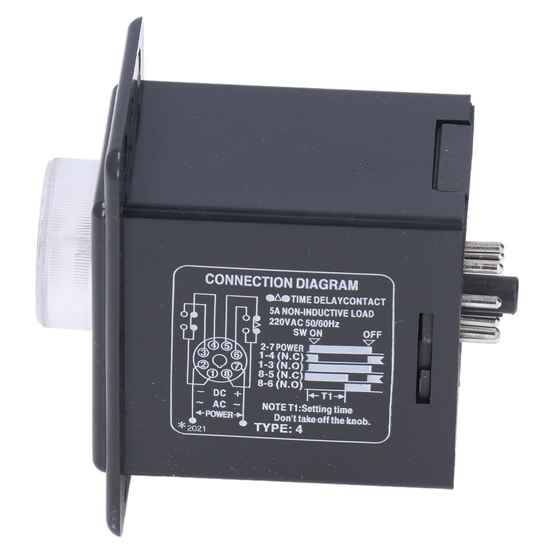 Time Relay 8 Pin 6M Stable Performance Precise Circuit Board