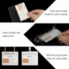 Fushing 10 Pcs Retractable ID Card Holder Key Ring Badge