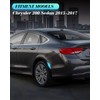 NEIFILES LED Rear Side Marker Light Compatible with Chrysler 200