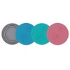 SLSON 4 Pack Pet Food Can Cover Set, Universal Silicone
