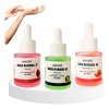 3 Pzas De Aceite Hidratante Para Cutículas Manicure Pedicure
