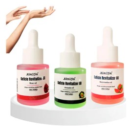 3 Pzas De Aceite Hidratante Para Cutículas Manicure Pedicure                                                                                          