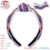 Moikolok 4th of July Headband for Women Girls Knotted Headband