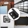 Luomorgo 10 Pcs Tile Display Wall Hanger, Stainless Steel Wall