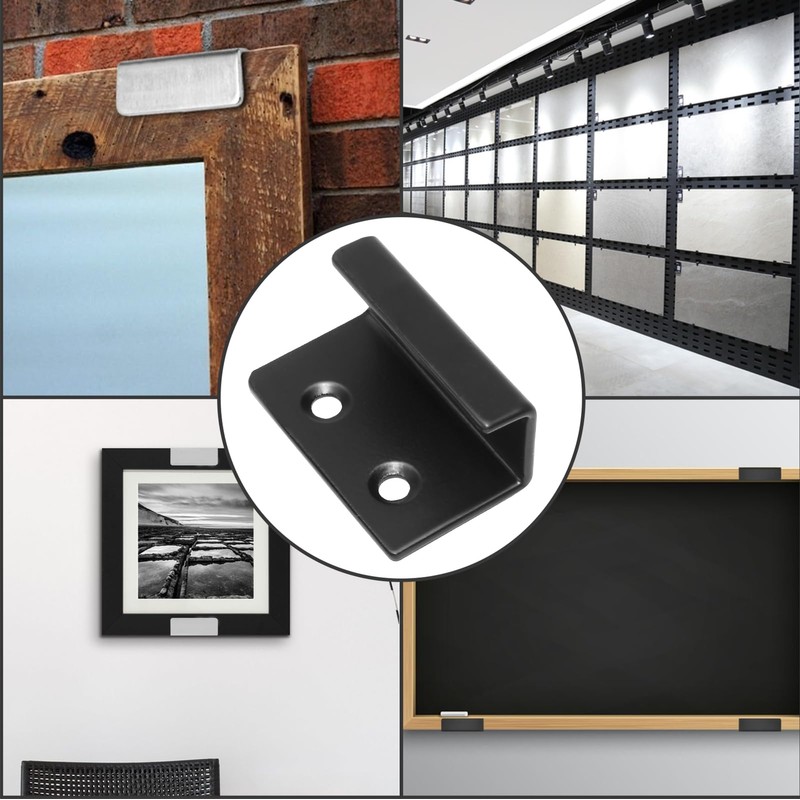Luomorgo 10 Pcs Tile Display Wall Hanger, Stainless Steel Wall