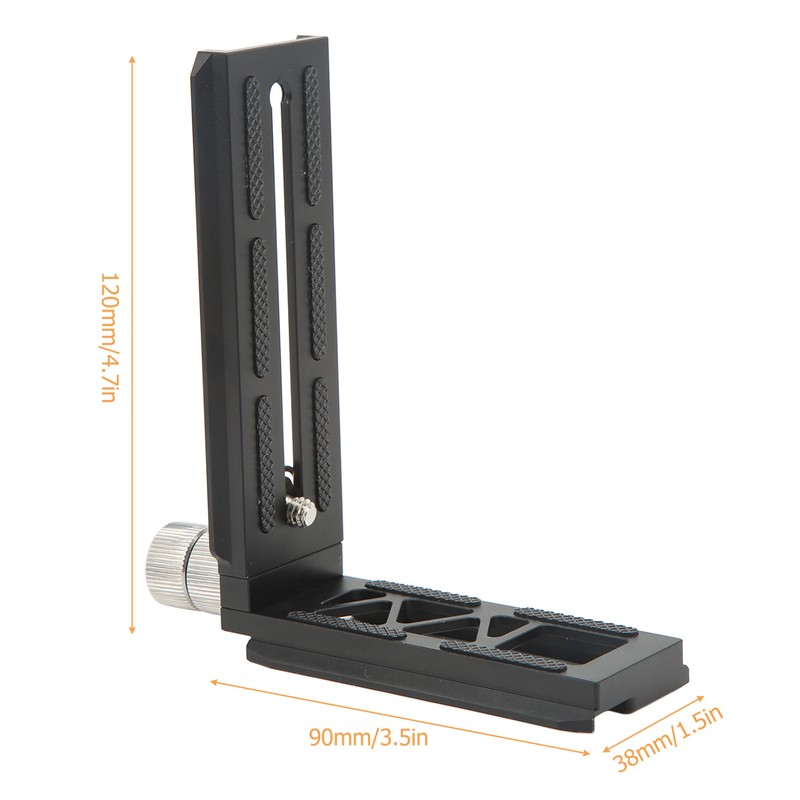 Camera Vertical Quick Release Plate Aluminium Alloy CNC Machining Camera