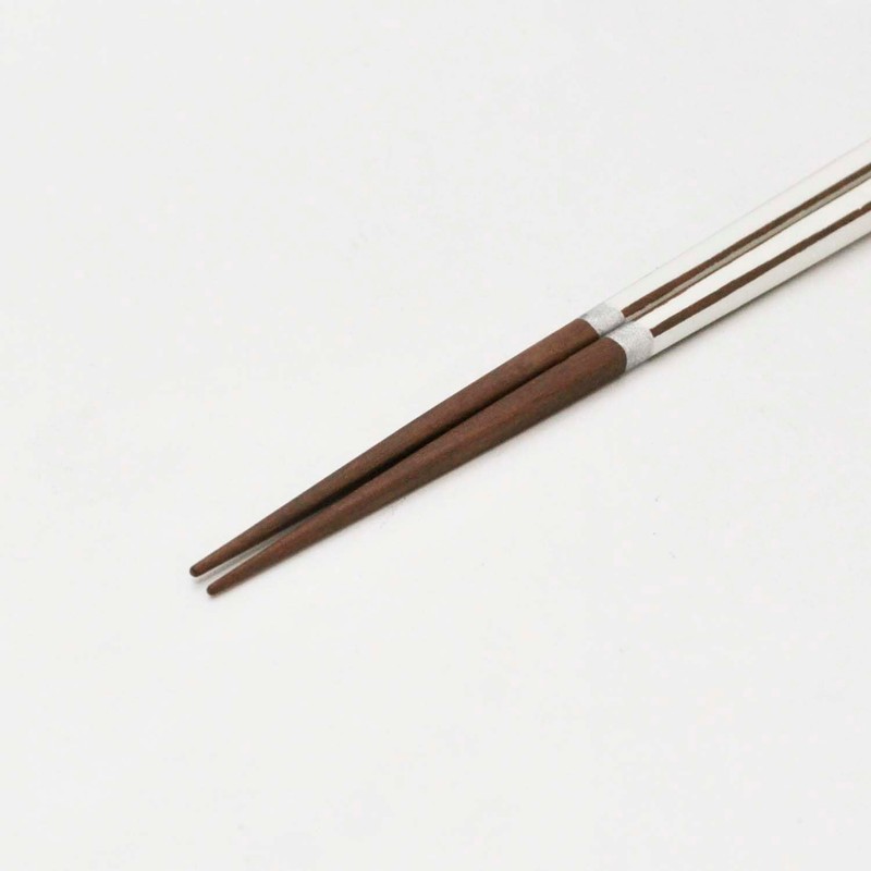 Ishida 11871 Dishwasher-Safe Chopsticks Made in Japan Carre White 9.1