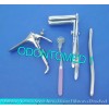 ODM Mathieu Speculum+ Hegar Dilator+Purple Pinwheel &Graves Vaginal Speculum Medium