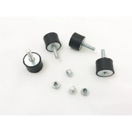 MSD Type Ignition Products  VM00001 Vibration Rubber Mount 6 AL Series Box