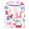 Nikaro Ladies 100% Brushed Cotton Button Through Purrrfect Cat Design